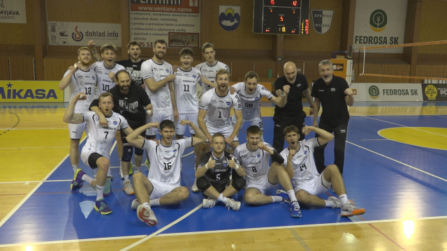 TJ Spartak Myjava - VK Slávia SPU Nitra 3. zápas o bronz